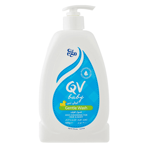 Ego QV Baby Gentle Wash Mild Cleansing for Hair and Body 500g