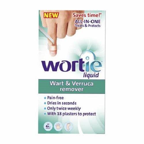 Wortie Liquid Wart and Verruca Remover 5ml