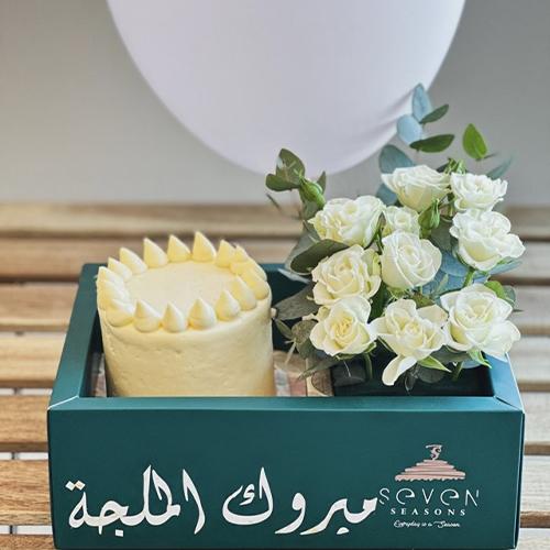 ميني كيك & ورد