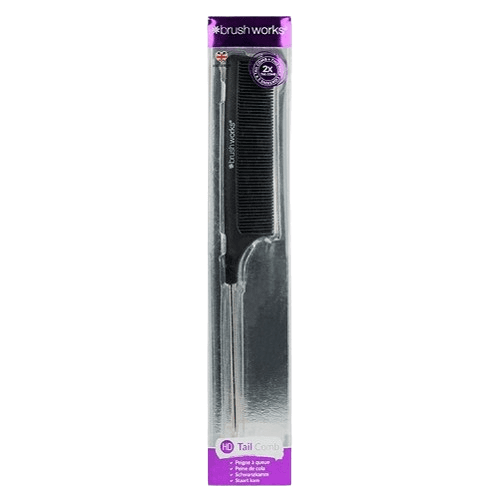 Brush Works Fine Toothed Hair Comb with a Metal Tip