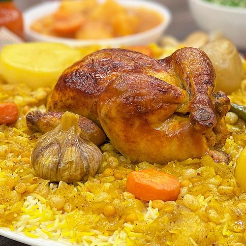 دجاج محشي