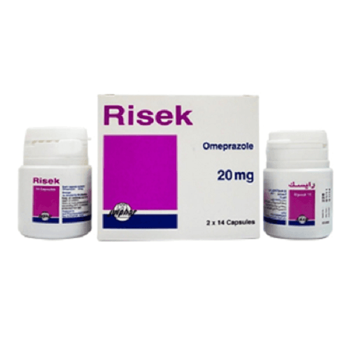Risek Omeprazole 20mg 28Cap