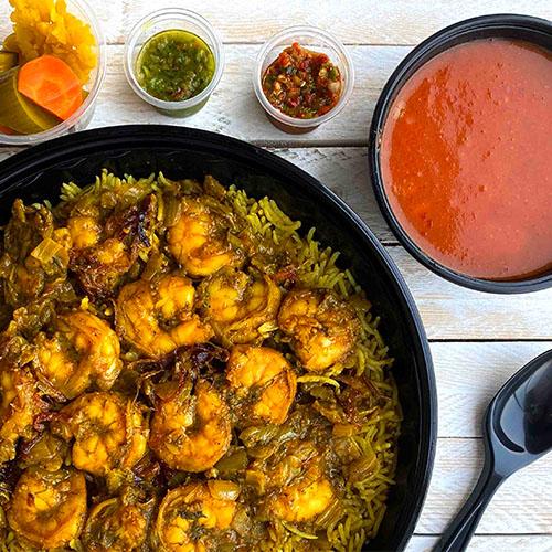 Murabian Dar Obona Shrimp Enough for 3 Persons