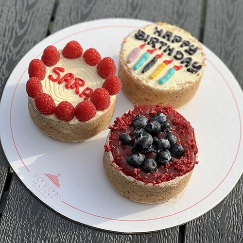 3 Mini Cheesecake