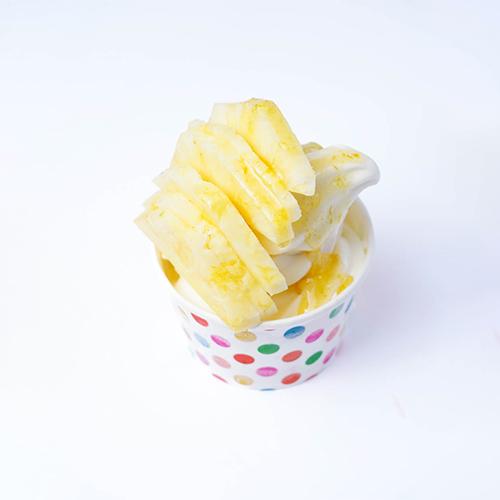 Ice Cream Pineapple Slices