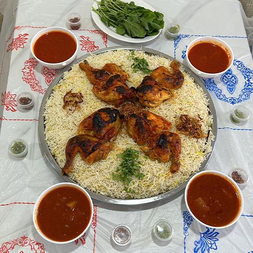 Oven Grilled Chicken Tray Enough for 4Persons