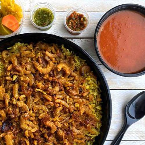 مموش روبيان يابس تكفي لشخصين