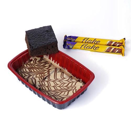 Flake Brownies