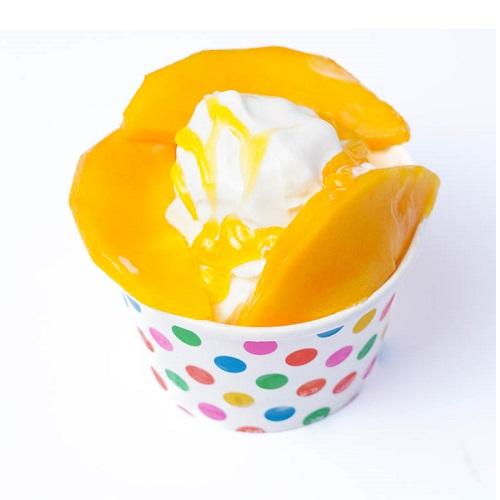 Box Ice Cream Mango Slices