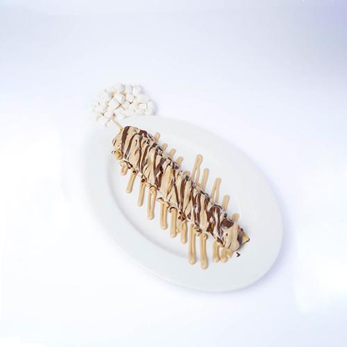 Marshmallow Waffle Stick