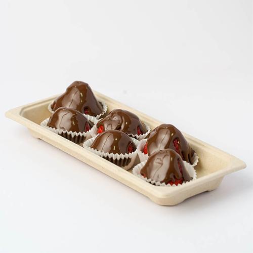 Box of Strawberries with Nutella