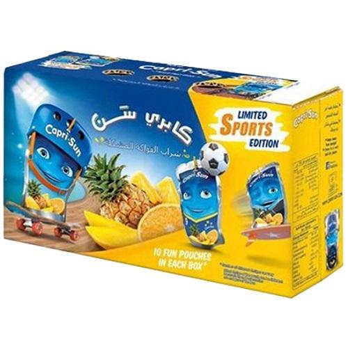 Capri Sun Mixed Fruits Drink 200ml 10Pcs