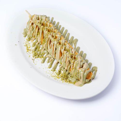 Pistachio Waffle Stick