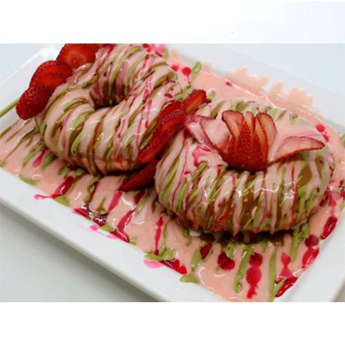 Strawberry Donuts