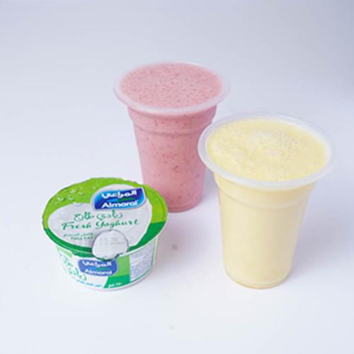 سموثي فراولة وموز
