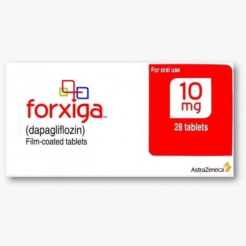 Forxiga Dapagliflozin 10mg for Diabetes Treatment 28Coated Tablets