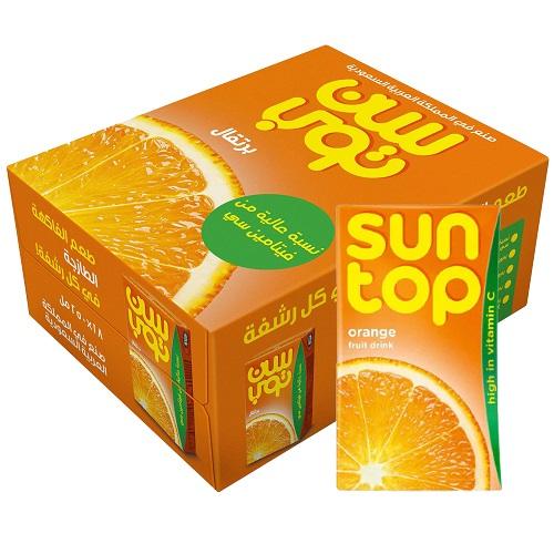 Sun Top Orange Juice 250ml 18Pcs
