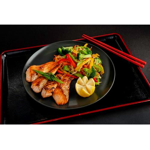 Salmon Teppanyaki