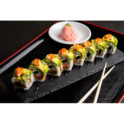 Salmon Avocado Ura Maki