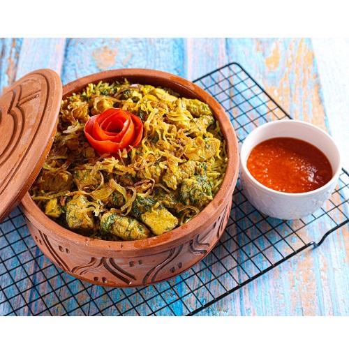 Dill Rice with Cream Chicken