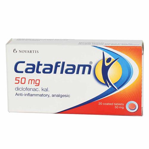 Cataflam for Muscle Pain and Headache Relief 50mg 20Tablets