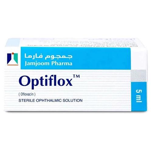 اوبتيفلوكس 0.3% قطرة معقمة للعين لعلاج الالتهابات البكتيرية 5مل