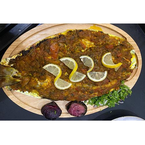 Turkish Grilled Seabass Fish Marinated with Haroun Special Mixture