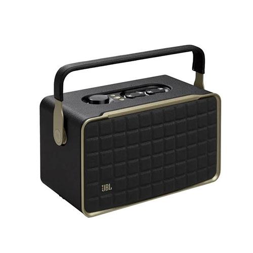 JBL Authentics 300 Portable Smart Home Speaker with Wifi Retro Design Black Model No.JBLAUTH300BLKUK