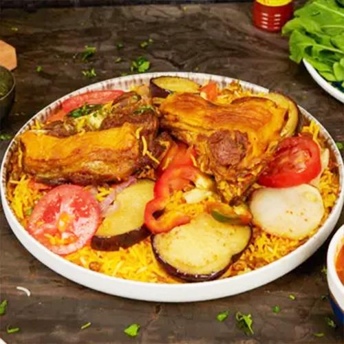مقلوبة لحم عربي