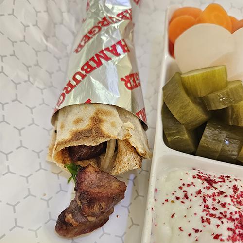 Arabic Meat Tikka Sandwich
