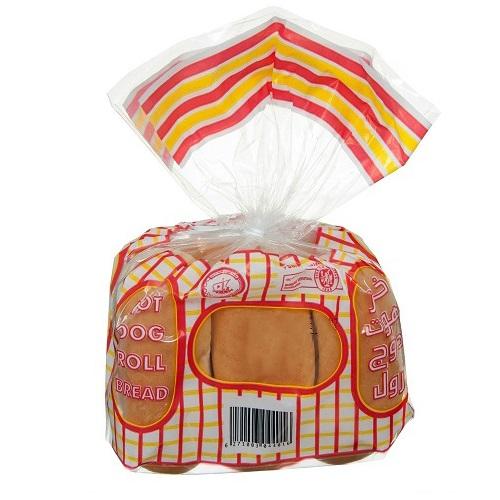 KFMBC White Hot Dog Roll Bread 6Pcs 240g