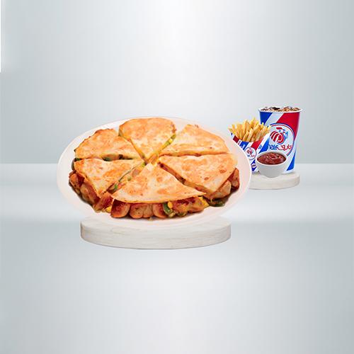 وجبة كاساديا دجاج مشوى وسط