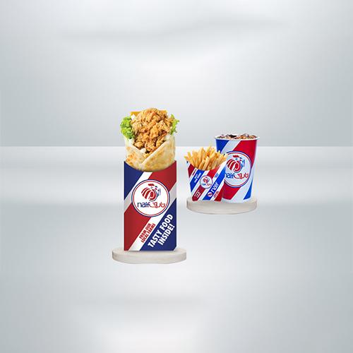 وجبة براتا فيلية عادي