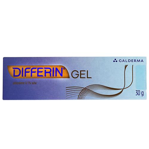 Differin Adapalene 0.1% Gel for Acne Treatment 30g