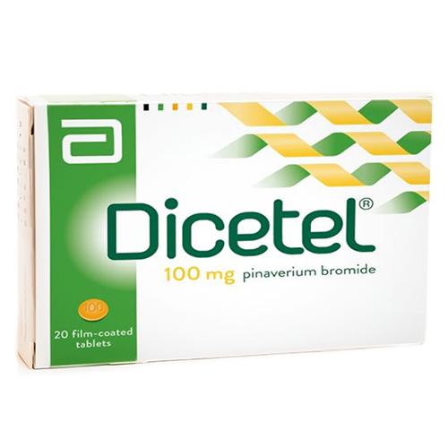 Dicetel 100mg for Treatment of Irritable Bowel Syndrome 20Film Coated Tablets