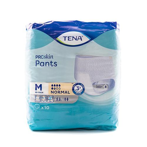 Tena Pants Normal Medium Provide Triple Protection from Dryness Softness for Personal Care 10pcs