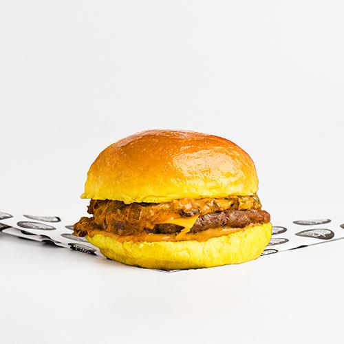 Mushroom Beef Burger Sandwich