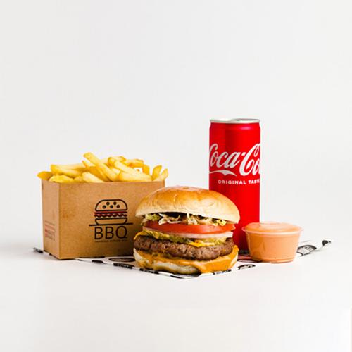 BBQ Beef Burger Meal