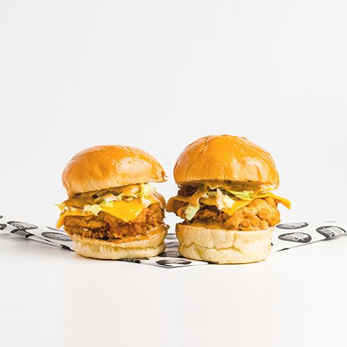 Crispy Chicken Slider Sandwich