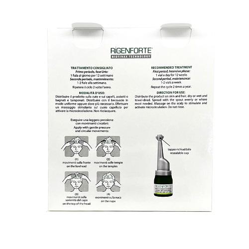 Rigenforte Intensive Lotion to Treat Hair Loss 12Ampoule