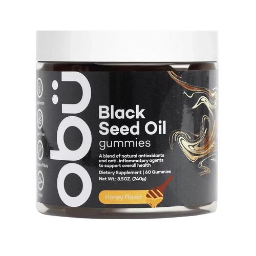 Obu Black Seed Oil Gummies with Honey Flavor 60Pcs