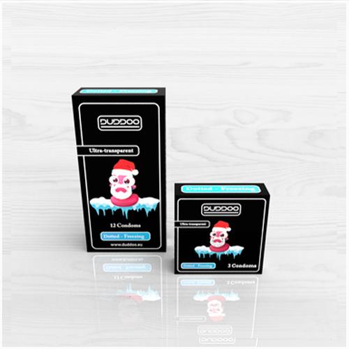 Duddoo Dotted Freezing Condom 12Pcs