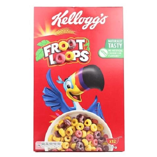 Kellogg's Froot Loops Fruit Flavor 375g