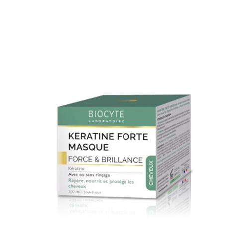Biocyte Keratine Forte Masque Force & Brillance with or without Rinsing Repair Nourish and Protect Them Hair 100ml