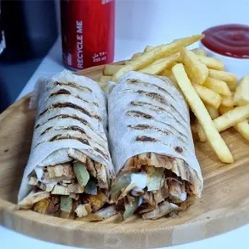 Chicken Shawarma Saj Meal