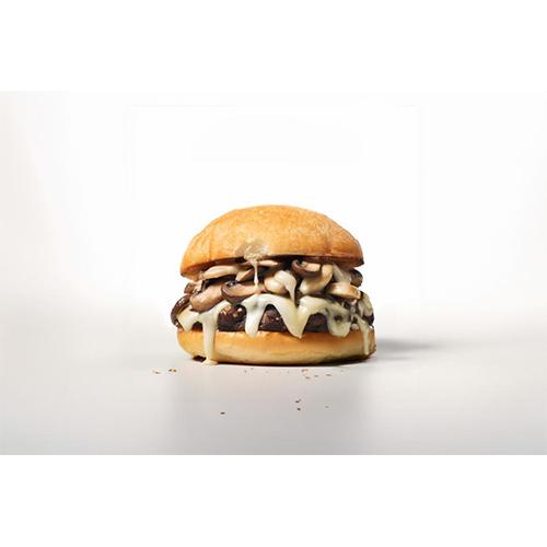 Swiss Mushroom Burger 