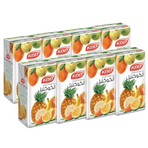 KDD Cocktail Juice 125ml 8Pcs