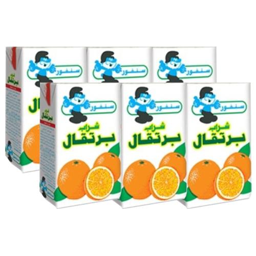 كي دي دي سنفور شراب البرتقال 250مل 6حبة