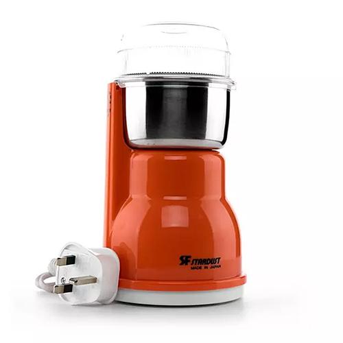 Stardust Japanese Electric Coffee Grinder 250W Orange 150g Model No.CML-1400