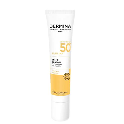 Dermina Sunlina Comforting Sunblock Cream SPF50+ 40ml